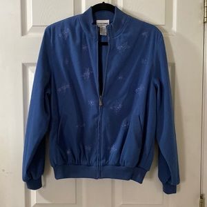 Alfred Dunner 14 petite zip up jacket